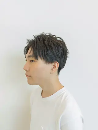 ショート メンズ 角谷 貫太郎のヘアスタイル