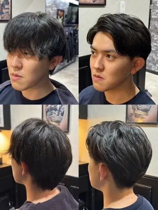 ショート 有田 光輝のヘアスタイル