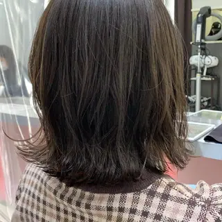 ミディアム 似合わせボブ🫧 丸みショート藤本のヘアスタイル