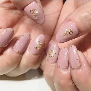 ネイル 渋谷／チップ長さ出し 👑アプレgel-xのネイルデザイン