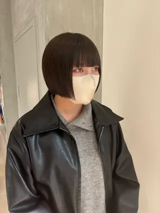 ショート いとう ほのかのヘアスタイル
