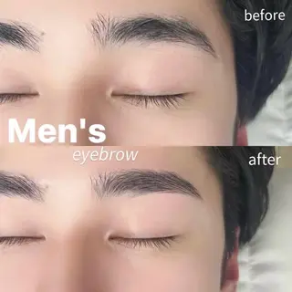 メンズ アイブロウ iBROW. HIRARI🦋のマツエク・マツパデザイン