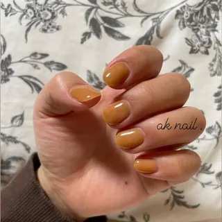 ショート ネイル ak nail .のネイルデザイン