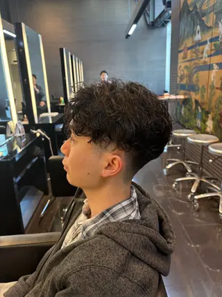 パーマ メンズ メンズ特化型美容師/ 加藤晴輝のヘアスタイル