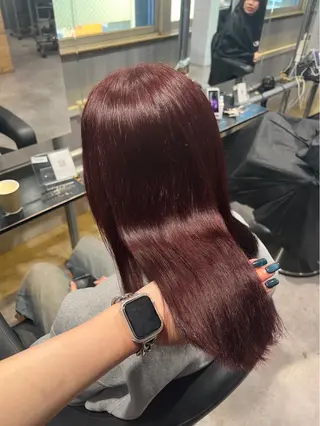 セミロング 安原 幸生のヘアスタイル