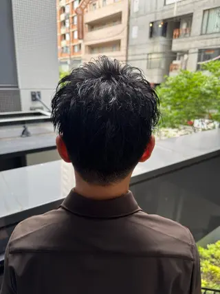 メンズ 河野 悠のヘアスタイル