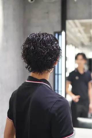 ミディアム 🔥メンズパーマ職人 Kosh🔥のヘアスタイル
