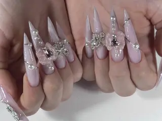 ネイル Sora nail 長さ出し専門店のネイルデザイン