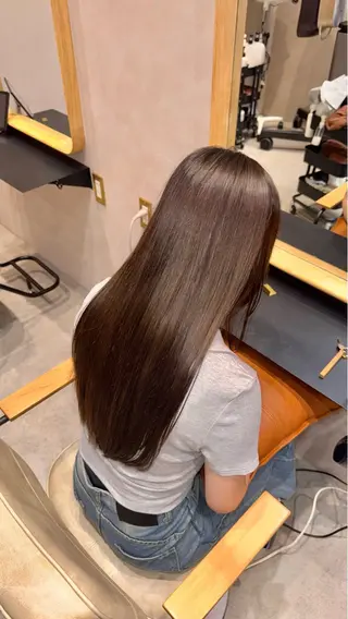 ロング 💙まの/ 透明感カラー💙のヘアスタイル