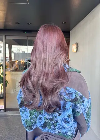 ロング カラー ピンクカラー/ mana🎀のヘアスタイル