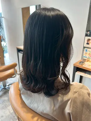 カラー カラーモデル募集 佐藤 有彩のヘアスタイル