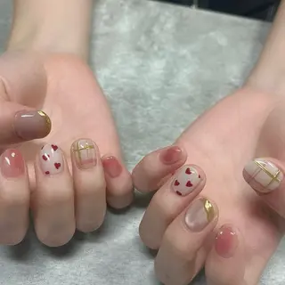 ネイル 【Zina京都駅前】 きぬがわ らむのネイルデザイン