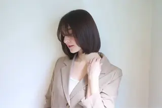 セミロング カラー un.le.pont ルカ 🎨のヘアスタイル