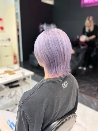ロング カラー 色落ち綺麗🩰ハイ トーン🎀RINKAのヘアスタイル