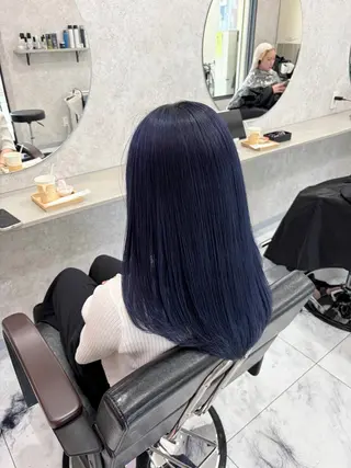 セミロング 🦋ハイトーン🦋 石山 希理🦋のヘアスタイル