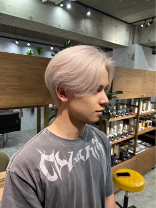 カラー メンズ C'LD Hair トモヤのヘアスタイル