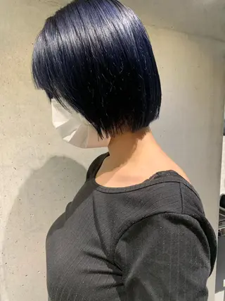 ショート カラー 透明感カラー✂︎ /縮毛矯正/YUKAのヘアスタイル
