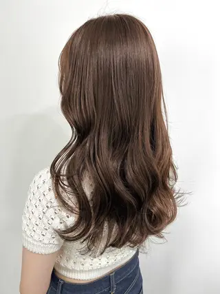 ロング カラー まほ/ カラーモデル募集中のヘアスタイル
