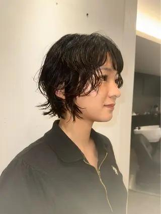 ショート ハイトーン/レイヤー /ウルフ⭐️永田⭐️のヘアスタイル