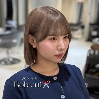 ショート ハイトーン/レイヤー reina🤍のヘアスタイル