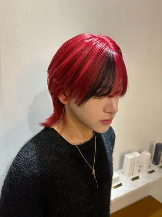 カラー メンズ 🩵DAICHI /デザイン特化🩵のヘアスタイル