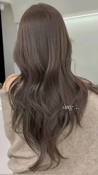 カラー knock RIHOのヘアスタイル
