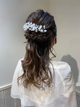 ロング ヘアアレンジ 💖クボ モモ💖のヘアスタイル
