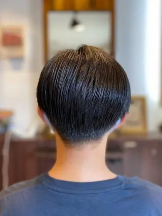 ミディアム メンズ 元住吉プランツヘアー ☘️まるやま☘️のヘアスタイル