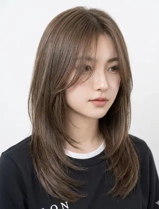 ミディアム ミディアムレイヤー 募集中/村上廉のヘアスタイル