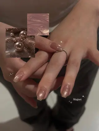 ネイル CLALA Tokiho 🖤:のネイルデザイン
