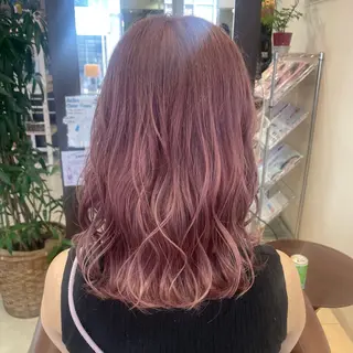ミディアム カラー 🍒暖色カラー🍒 ✨髪質改善✨西村亜弥のヘアスタイル