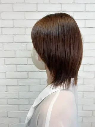 ミディアム カラーアンドケアリタ kitamuuuのヘアスタイル