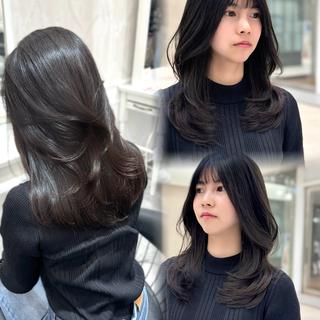 セミロング 🎀梅田/ヘアセット /レイヤーカットのヘアスタイル