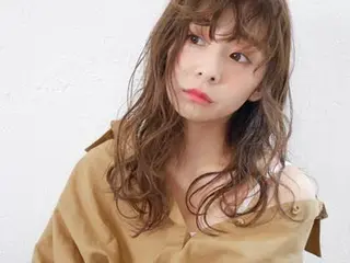 セミロング カラー パーマ 髙尾 綺女のマツエク・マツパデザイン