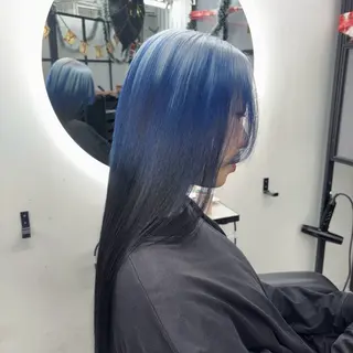 ロング カラー Ren. 🦋デザインカラーのヘアスタイル