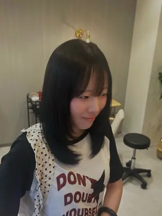 ミディアム 中嶋 うみのヘアスタイル