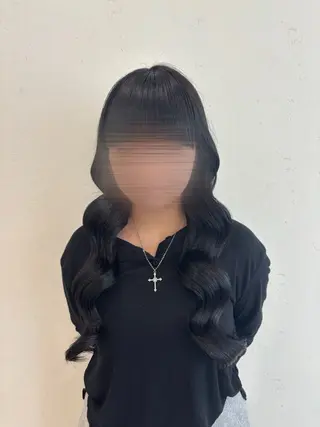 ロング dityca asakaのヘアスタイル