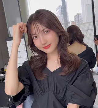 ミディアム 🌫️大人韓国ヘア 🌫️naoyaのヘアスタイル