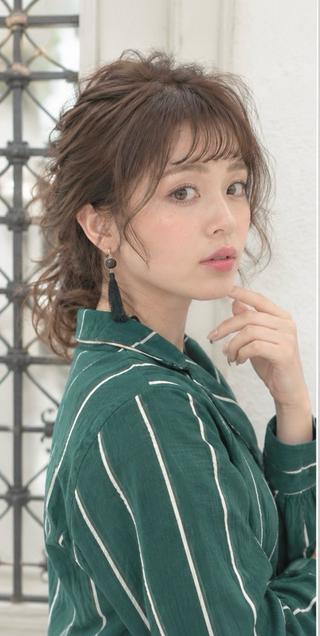 セミロング Verde西院店 ＫＡＲＥＮ💗のヘアスタイル