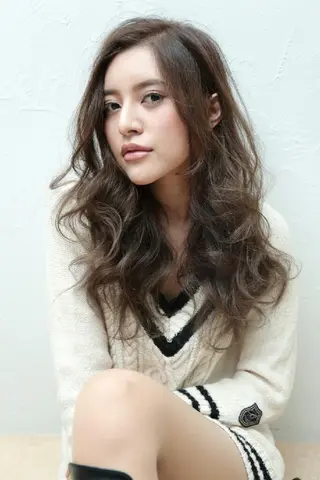 カラー ロング ショートヘアー◎ 縮毛矯正◎のヘアスタイル