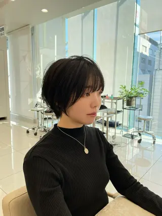 ショート ショート/似合わせ/ 透明感カラー古市唯人のヘアスタイル