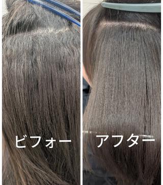 ミディアム 艶髪/ミントカラー/ 肌が綺麗に見えるお色のヘアスタイル