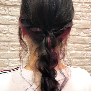 セミロング 反橋 聖のヘアスタイル