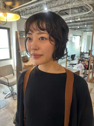 ショート パーマ Hayashi Shioriのヘアスタイル