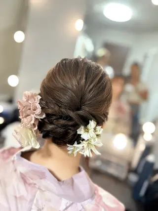 ヘアアレンジ Reika   eyelashのマツエク・マツパデザイン