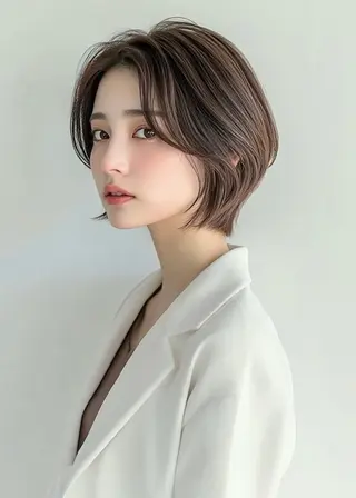 ショート メンズ特化 刈り上げない/金井のヘアスタイル