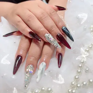 ネイル スカルプ・チップ 長さだし専門💎Yoのネイルデザイン