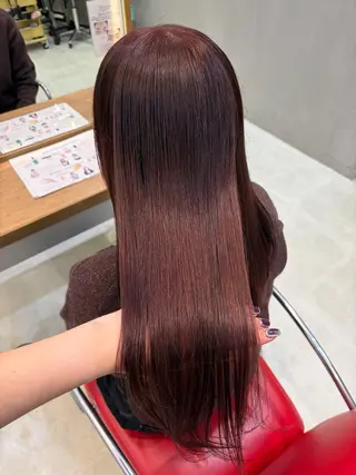 ロング カラー レイヤー/インナー カラー🦋ルイのヘアスタイル