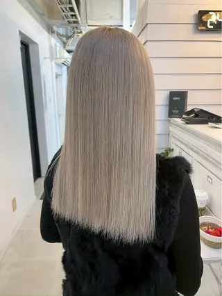 セミロング カラー GiseL 博多筑紫口店のヘアスタイル