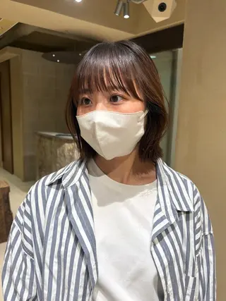 ショート メンズ／顔周りカ ット中目黒akaneのヘアスタイル